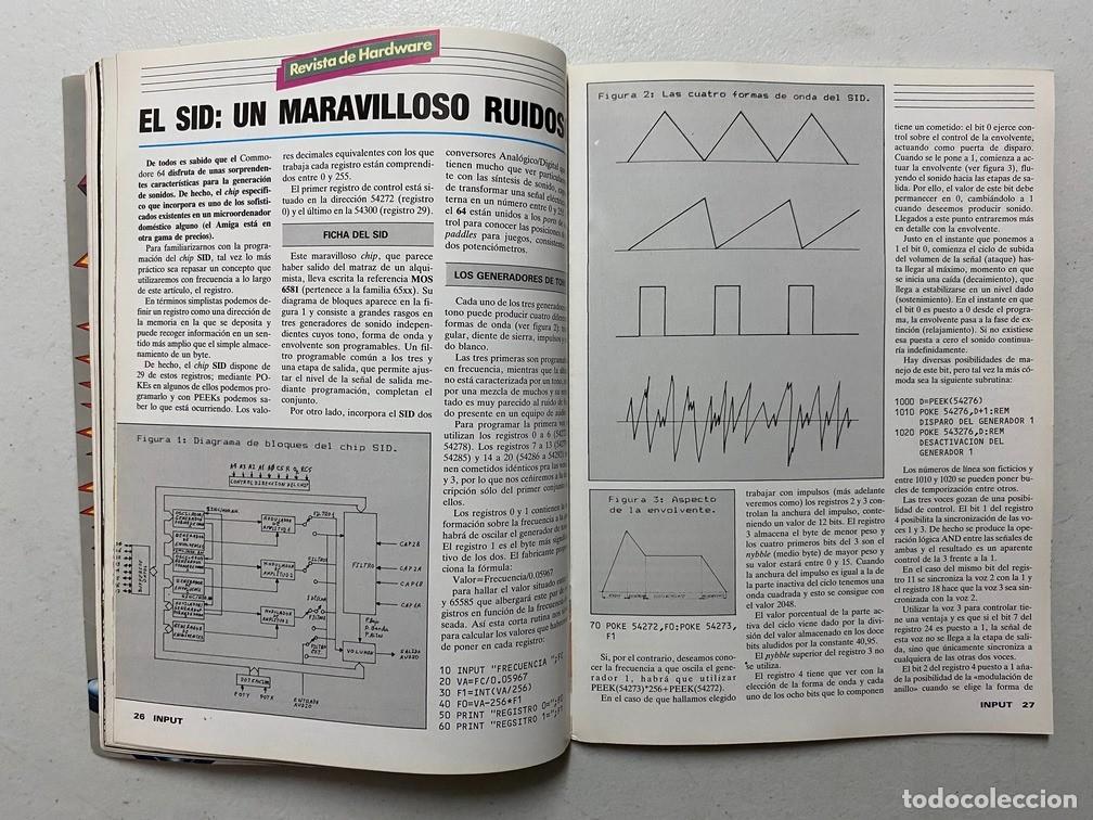Videojuegos y consolas: INPUT COMMODORE N&ordm; 8 - REVISTA DE HARDWARE - SOFTWARE COMMODORE - Foto 9