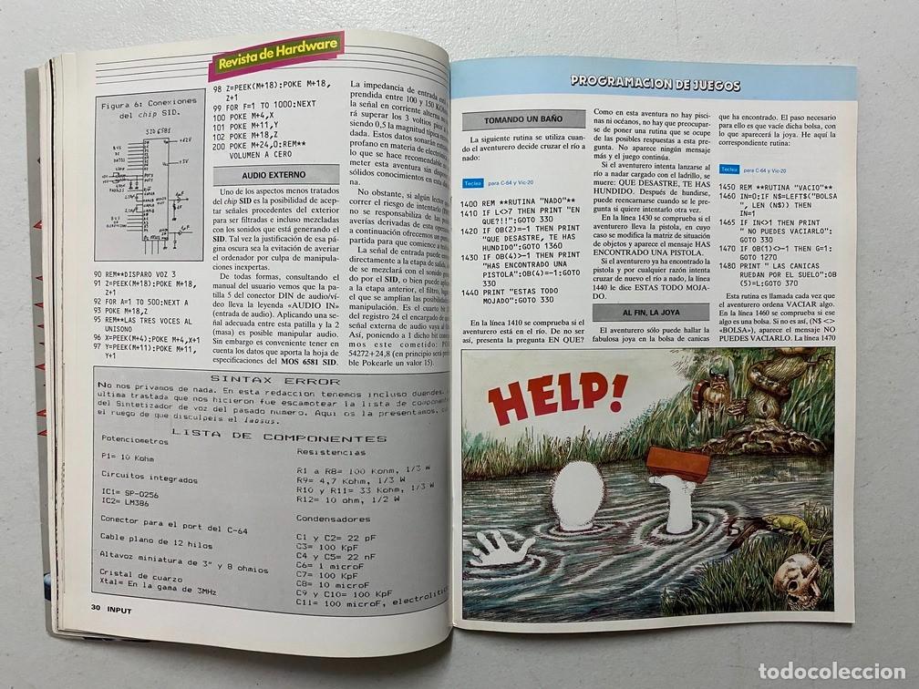 Videojuegos y consolas: INPUT COMMODORE N&ordm; 8 - REVISTA DE HARDWARE - SOFTWARE COMMODORE - Foto 10