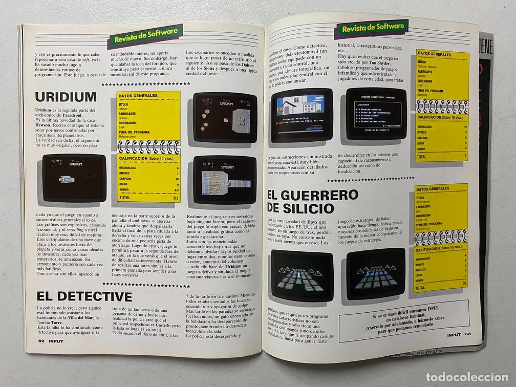 Videojuegos y consolas: INPUT COMMODORE N&ordm; 8 - REVISTA DE HARDWARE - SOFTWARE COMMODORE - Foto 18