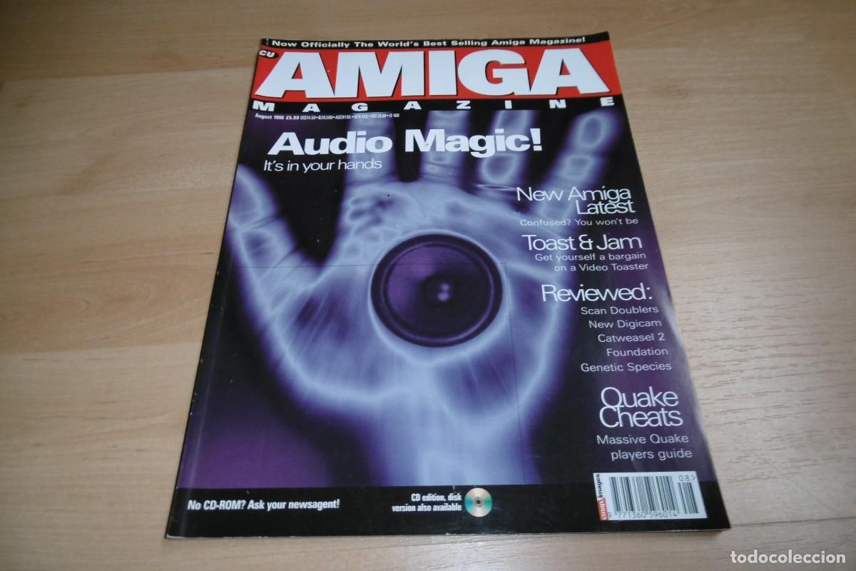 Videojuegos y consolas: REVISTA COMMODORE AMIGA CU AMIGA MAGAZINE AUGUST 1998 - Foto 1