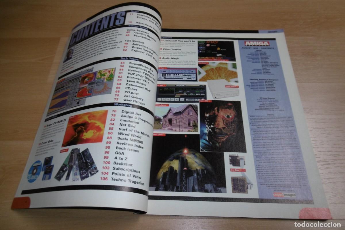 Videojuegos y consolas: REVISTA COMMODORE AMIGA CU AMIGA MAGAZINE AUGUST 1998 - Foto 2