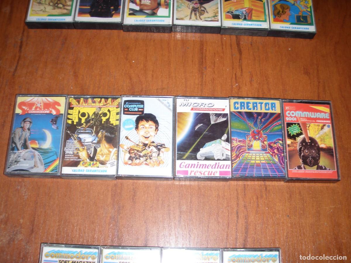 Videojuegos y consolas: LOTE SEISJUEGOS COMMODORE CASSETTE - Foto 1