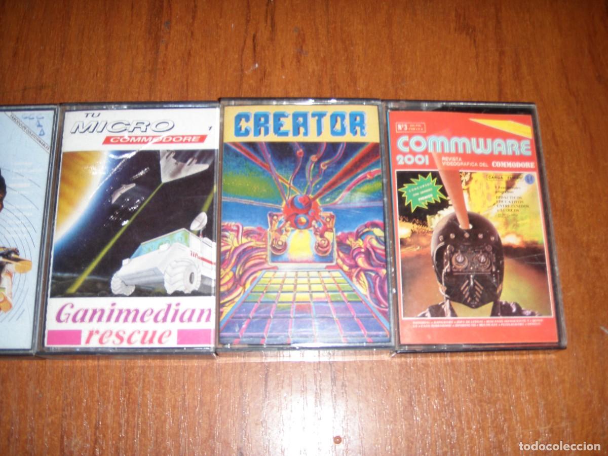 Videojuegos y consolas: LOTE SEISJUEGOS COMMODORE CASSETTE - Foto 3