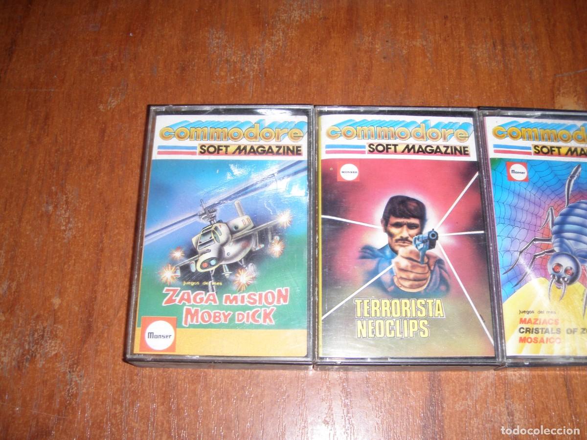 Videojuegos y consolas: LOTE 4 JUEGOS COMMODORE CASSETTES - Foto 2