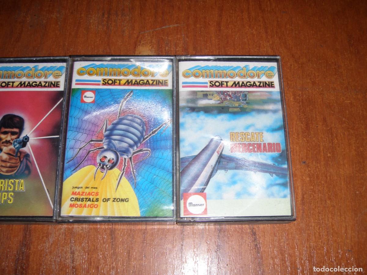 Videojuegos y consolas: LOTE 4 JUEGOS COMMODORE CASSETTES - Foto 3