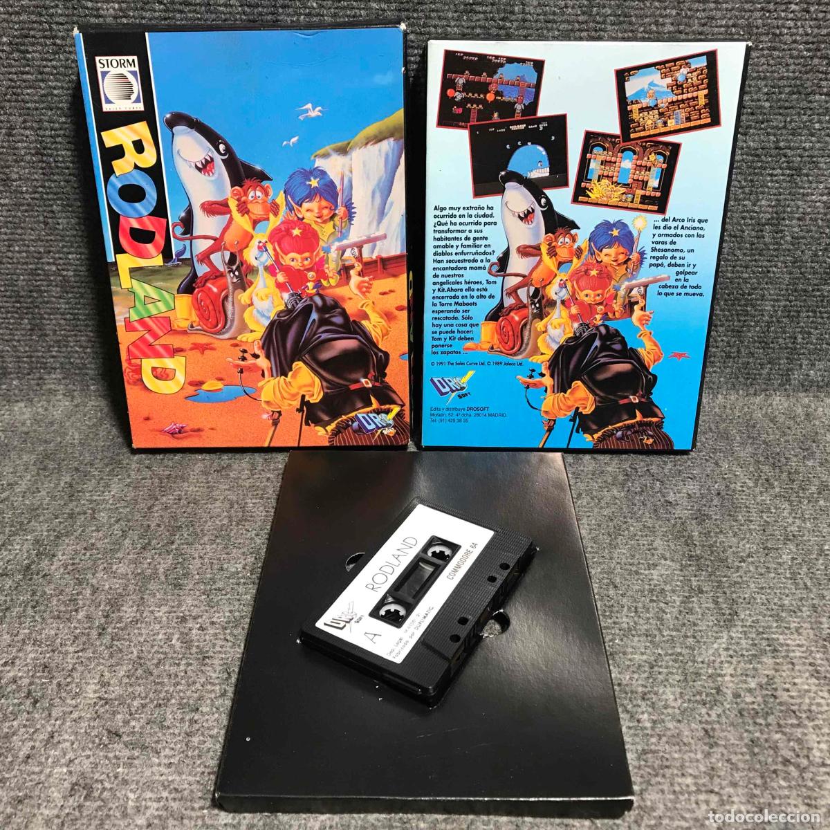 Videojuegos y consolas: RODLAND COMMODORE 64 C64 - Foto 1