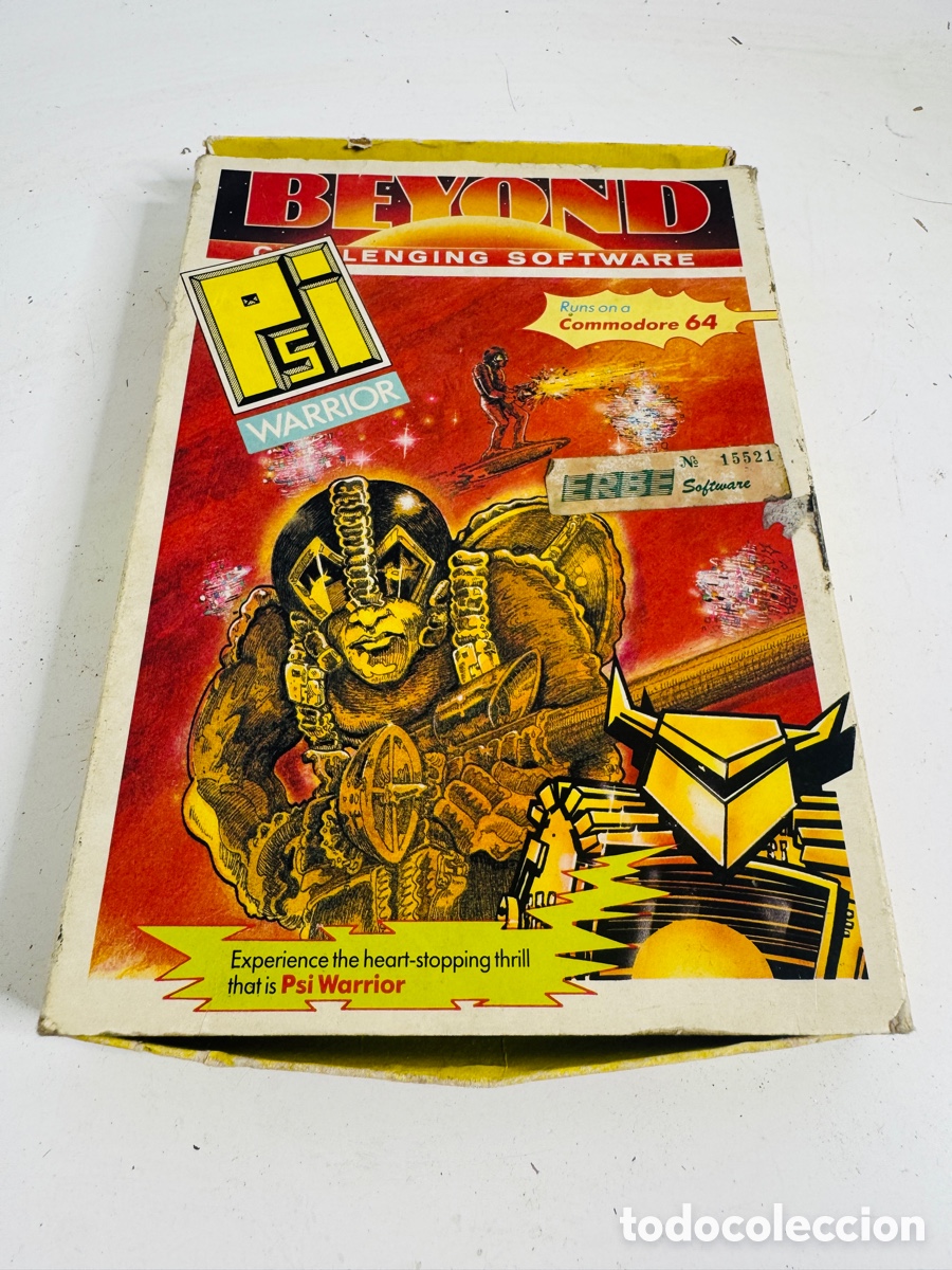 Videojuegos y consolas: PSI WARRIOR - BEYOND - COMMODORE 64 - Foto 2