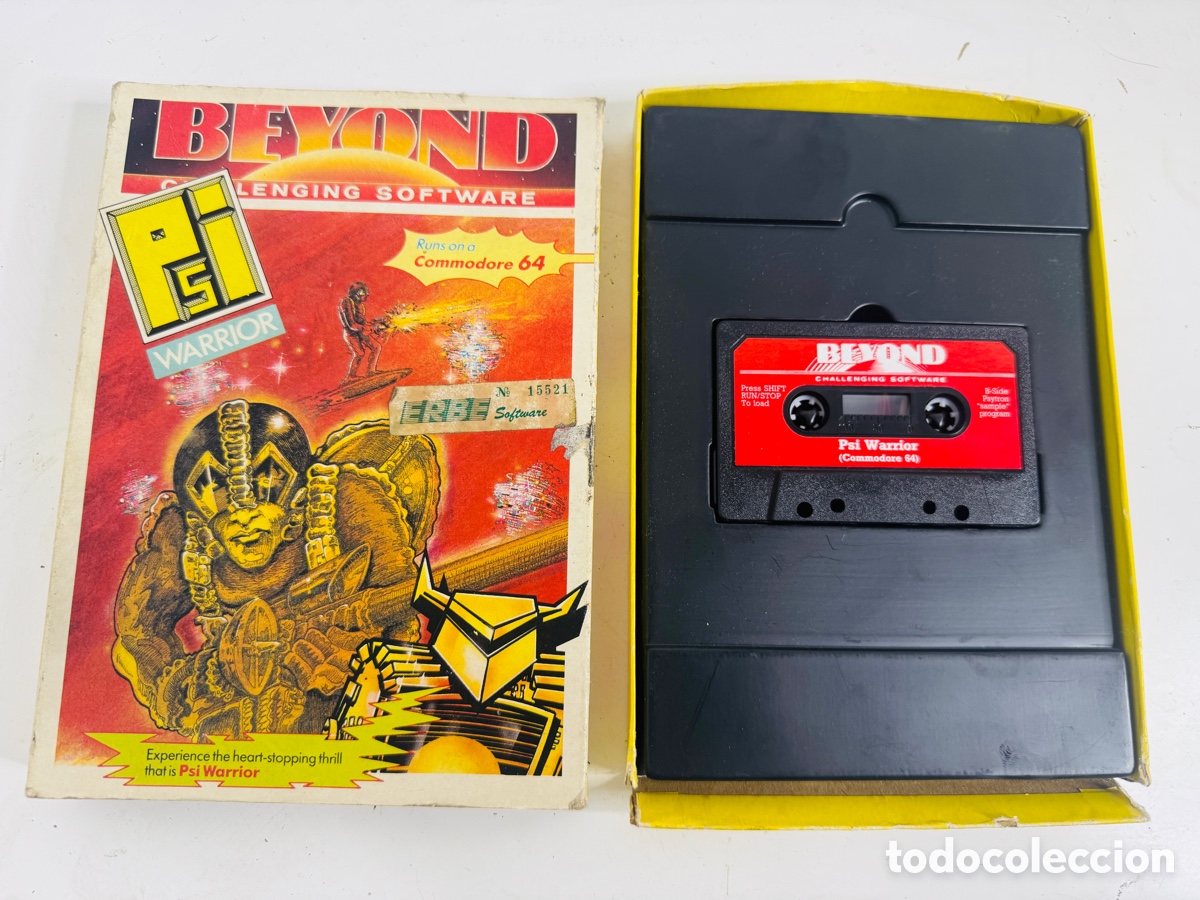 Videojuegos y consolas: PSI WARRIOR - BEYOND - COMMODORE 64 - Foto 5
