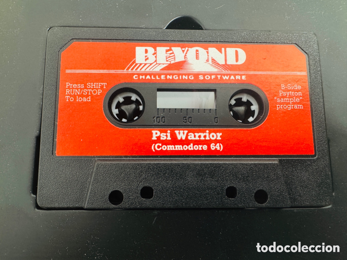 Videojuegos y consolas: PSI WARRIOR - BEYOND - COMMODORE 64 - Foto 6