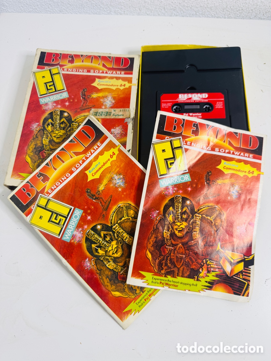 Videojuegos y consolas: PSI WARRIOR - BEYOND - COMMODORE 64 - Foto 7