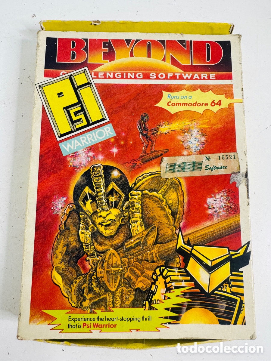 Videojuegos y consolas: PSI WARRIOR - BEYOND - COMMODORE 64 - Foto 1