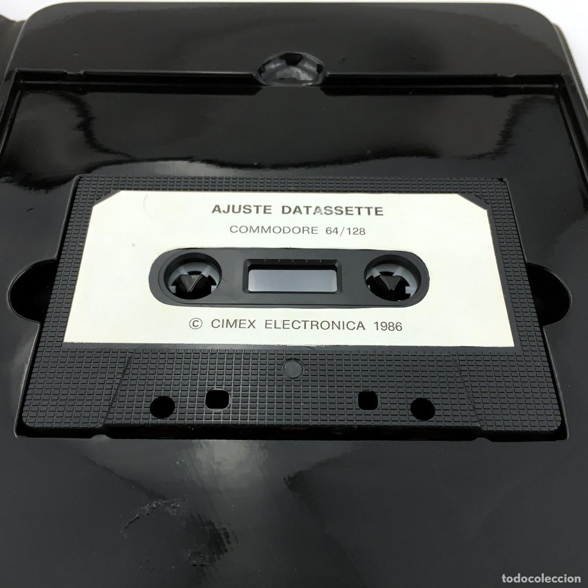 Videojuegos y consolas: AZIMUTH AJUSTE DATASSETTE ESTUCHE CIMEX SOFTWARE CENTER CABEZAL CINTA COMMODORE 64 128 C64 CASSETTE - Foto 2
