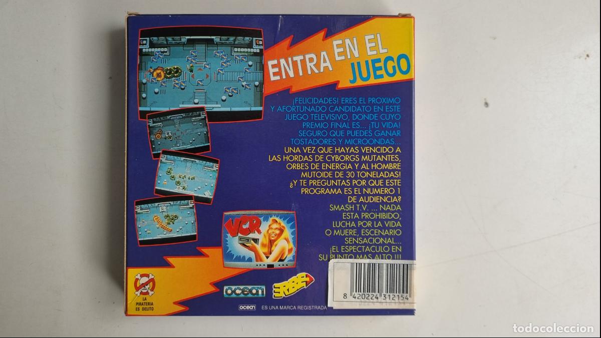 Videojuegos y consolas: SMASH T.V - Commodore 64, Ocean, ERBE, 1991 (Completo) - Foto 2