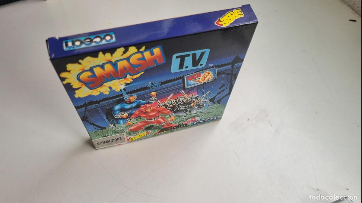 Videojuegos y consolas: SMASH T.V - Commodore 64, Ocean, ERBE, 1991 (Completo) - Foto 4