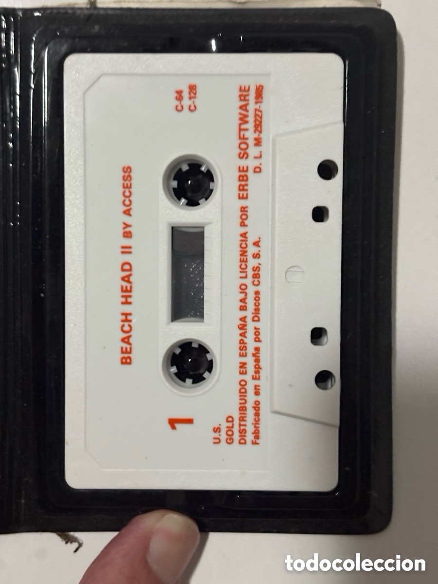 Videojuegos y consolas: Juego Commodore Beach Head II (A11) - Foto 2