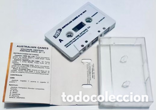 Videojuegos y consolas: Australian Games (Aussie Games) [US Gold] 1990 Beam Software - Erbe Software [COMMODORE 64 C64] - Foto 4