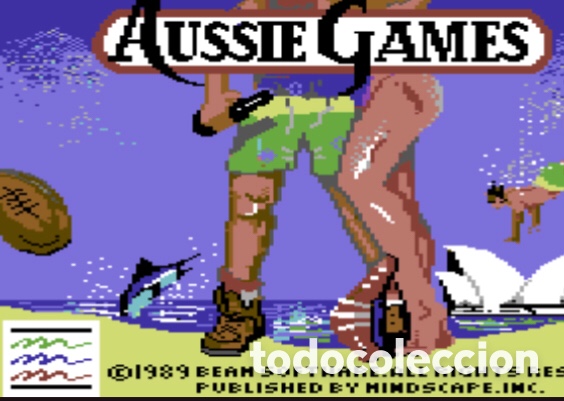 Videojuegos y consolas: Australian Games (Aussie Games) [US Gold] 1990 Beam Software - Erbe Software [COMMODORE 64 C64] - Foto 8