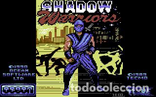 Videojuegos y consolas: Shadow Warriors [Ocean Software] 1990 Tecmo / Teque / Erbe Software [Commodore 64 C64] - Foto 5