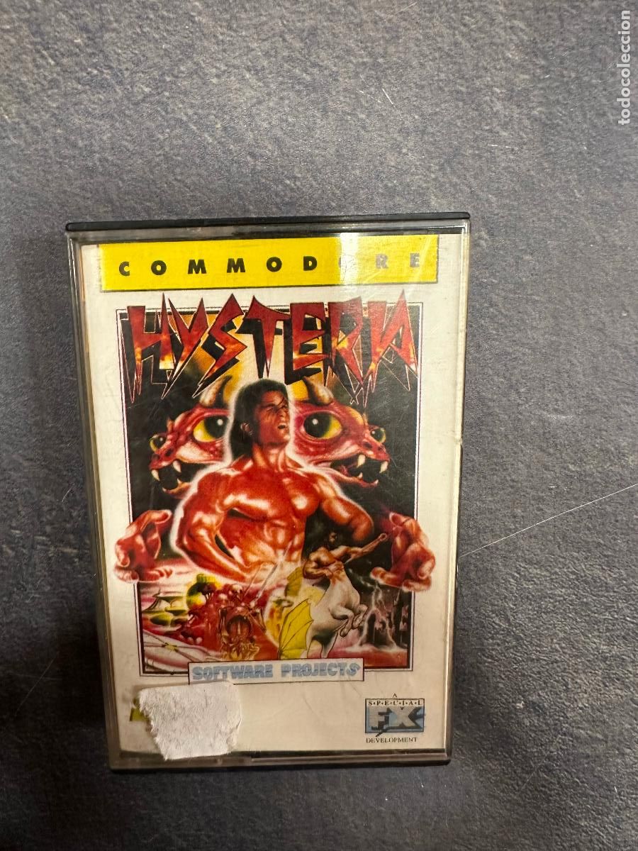 Videojuegos y consolas: Hysteria [Software Projects] 1987 Special FX / Erbe Software [Commodore 64 C64] - Foto 1