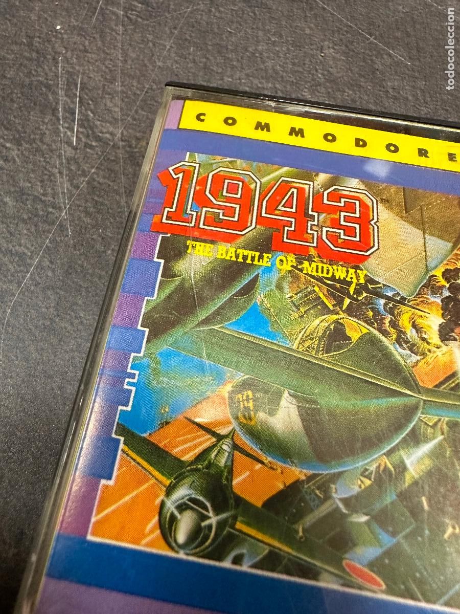 Videojuegos y consolas: JUEGO EN CASSETTE PARA COMMODORE 64 - 1943 - Foto 5