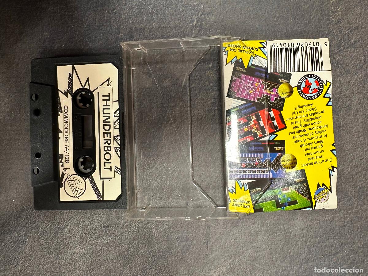 Videojuegos y consolas: juego para commodore 64 thunderbolt - Foto 3