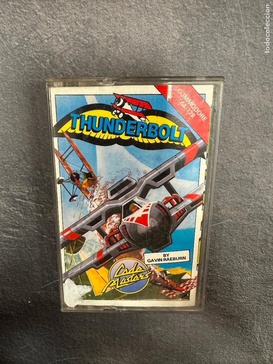 Videojuegos y consolas: juego para commodore 64 thunderbolt - Foto 1