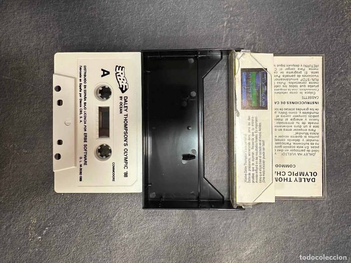 Videojuegos y consolas: JUEGO DE COMMODORE DALEY THOMPSONS OLYMPIC 88 DE OCEAN - Foto 2