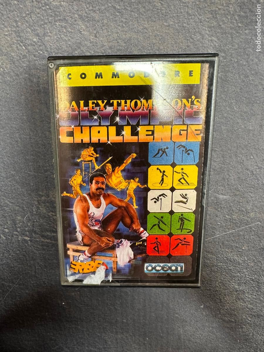 Videojuegos y consolas: JUEGO DE COMMODORE DALEY THOMPSONS OLYMPIC 88 DE OCEAN - Foto 1