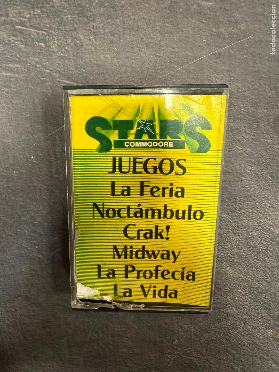 Videojuegos y consolas: Juego Commodore 64, Stars la feria - Foto 1