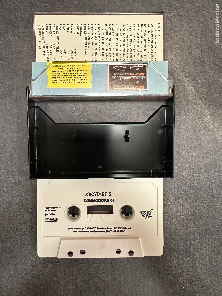 Videojuegos y consolas: Juego Commodore 64, Kickstart 2 - Foto 3