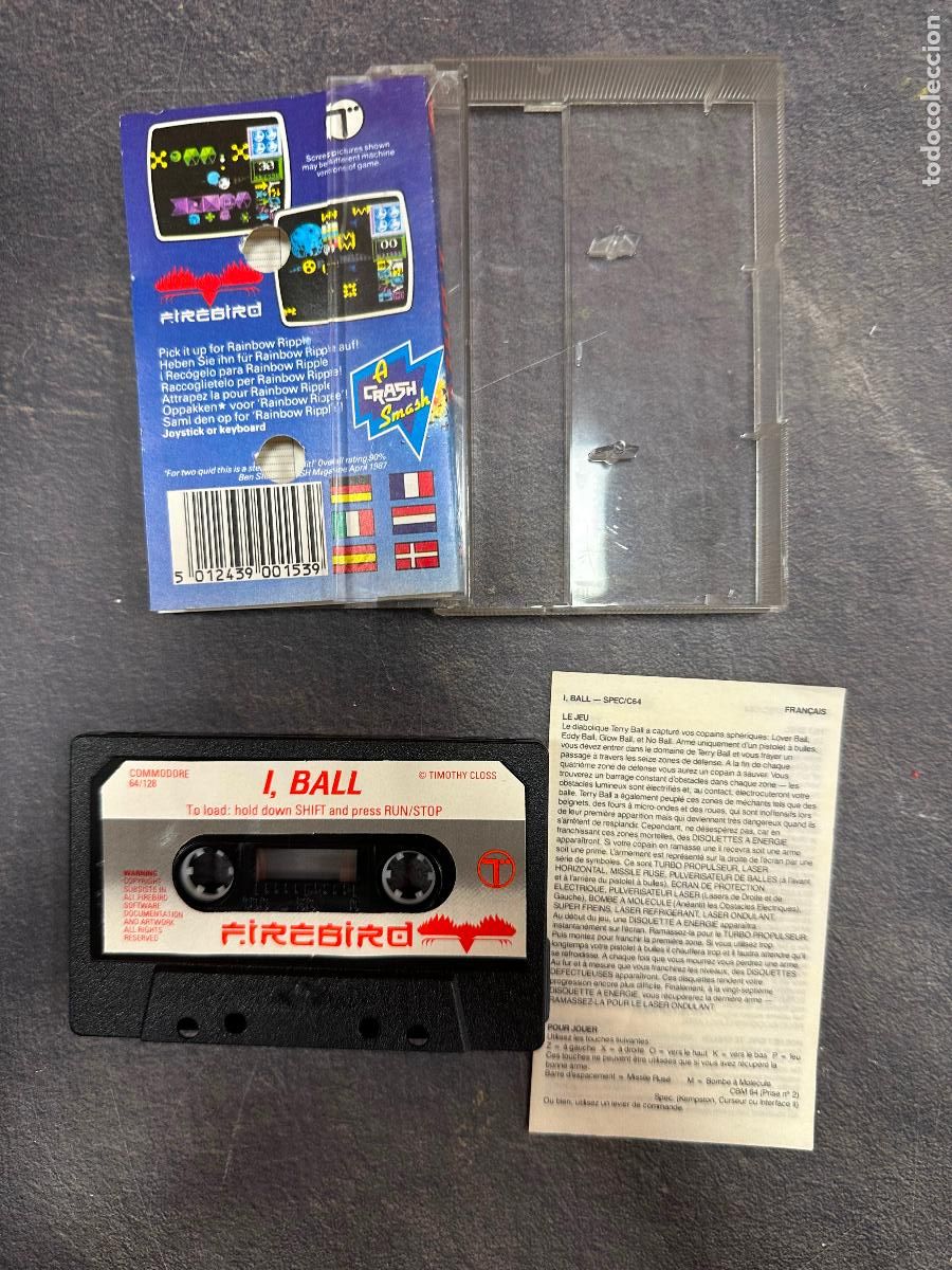 Videojuegos y consolas: I, BALL. FIREBIRD. COMMODORE 64. C64 - Foto 3