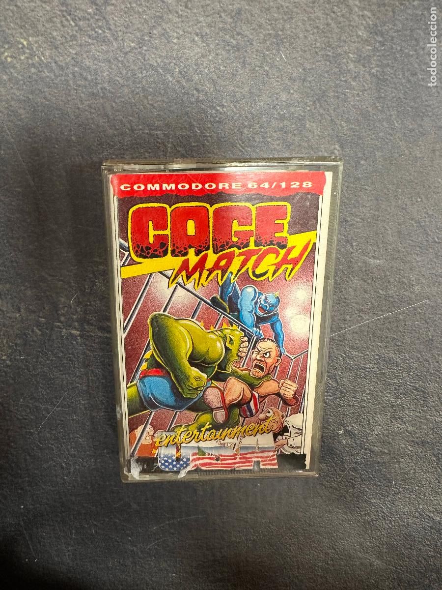 Videojuegos y consolas: Cage match - COMMODORE 64. C64 - Foto 1