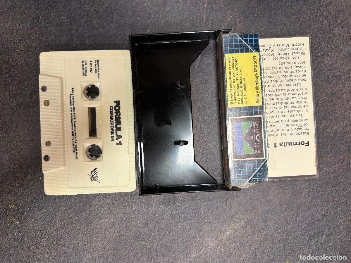 Videojuegos y consolas: Juego Commodore 64, f&oacute;rmula 1 simulator - Foto 2