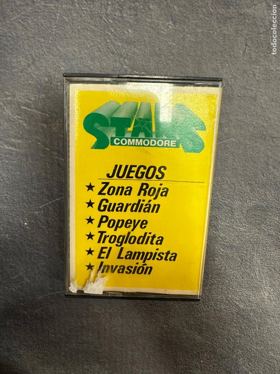 Videojuegos y consolas: commodore stars zona roja - c64 - Foto 1