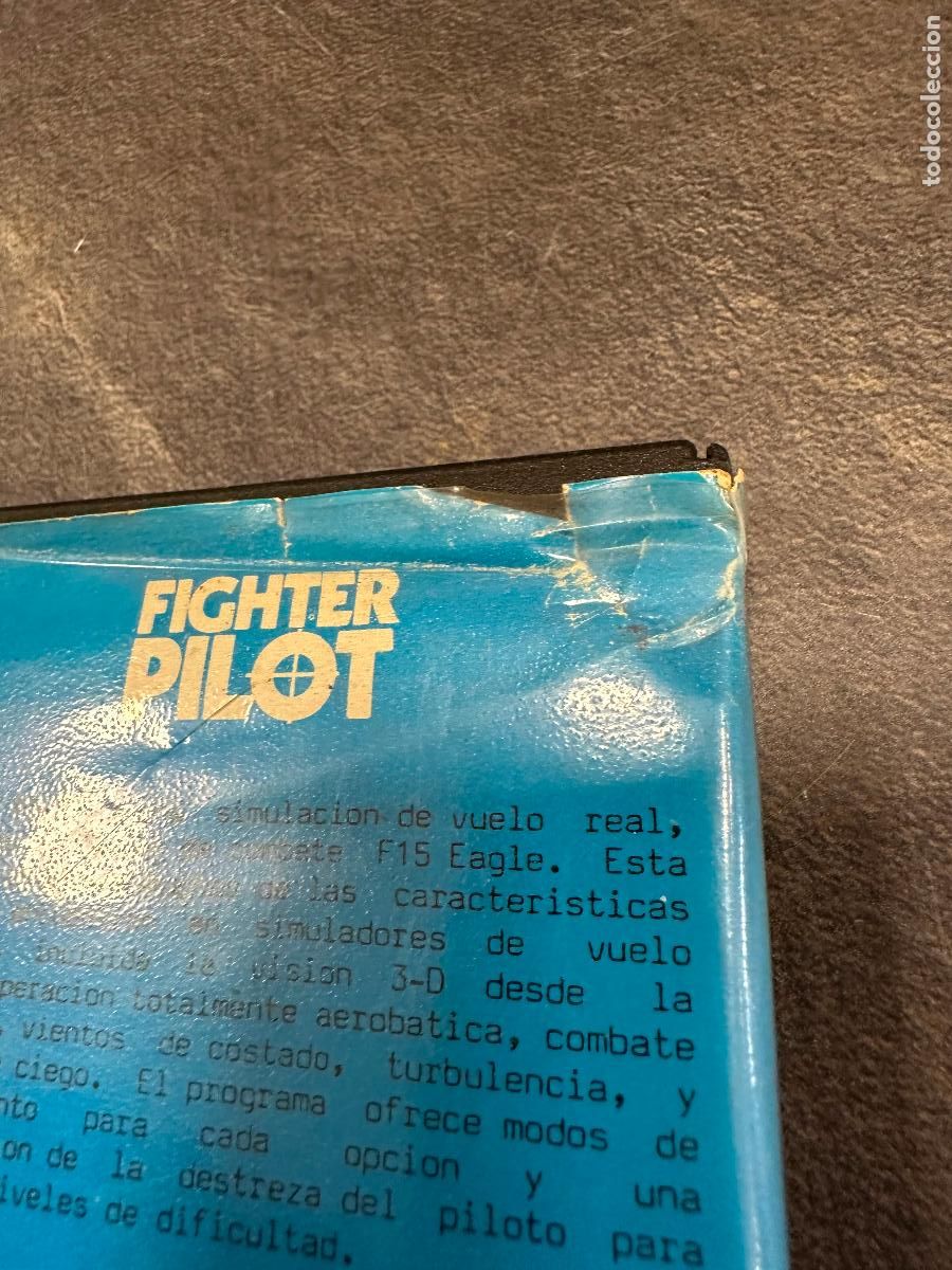 Videojuegos y consolas: fighter pilot commodore 64 - Foto 2