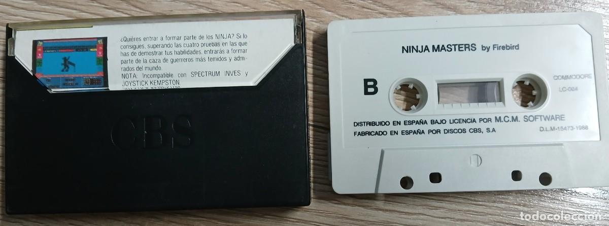 Videojuegos y consolas: Juego Commodore NINJA MASTER - Foto 2