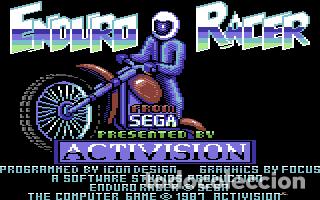 Videojuegos y consolas: Enduro Racer [Activision] 1987 - SEGA - Proein Soft Line [Commodore 64 C64] - Foto 4