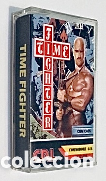 Videojuegos y consolas: Time Fighter [CRL Computer Rentals Limited] 1988 - Zafiro Software [Commodore 64 C64] - Foto 1