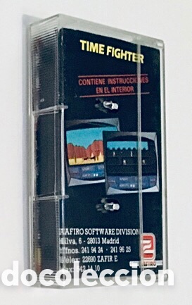 Videojuegos y consolas: Time Fighter [CRL Computer Rentals Limited] 1988 - Zafiro Software [Commodore 64 C64] - Foto 2