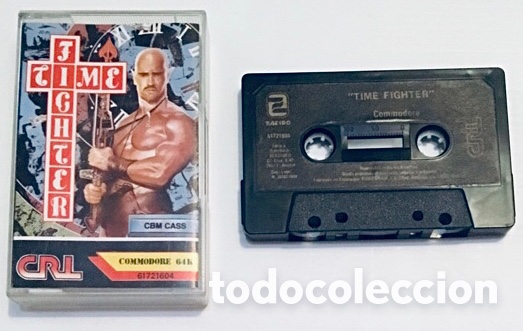 Videojuegos y consolas: Time Fighter [CRL Computer Rentals Limited] 1988 - Zafiro Software [Commodore 64 C64] - Foto 3