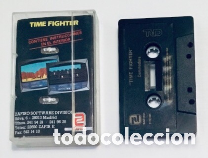 Videojuegos y consolas: Time Fighter [CRL Computer Rentals Limited] 1988 - Zafiro Software [Commodore 64 C64] - Foto 4