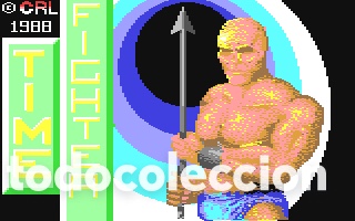 Videojuegos y consolas: Time Fighter [CRL Computer Rentals Limited] 1988 - Zafiro Software [Commodore 64 C64] - Foto 7