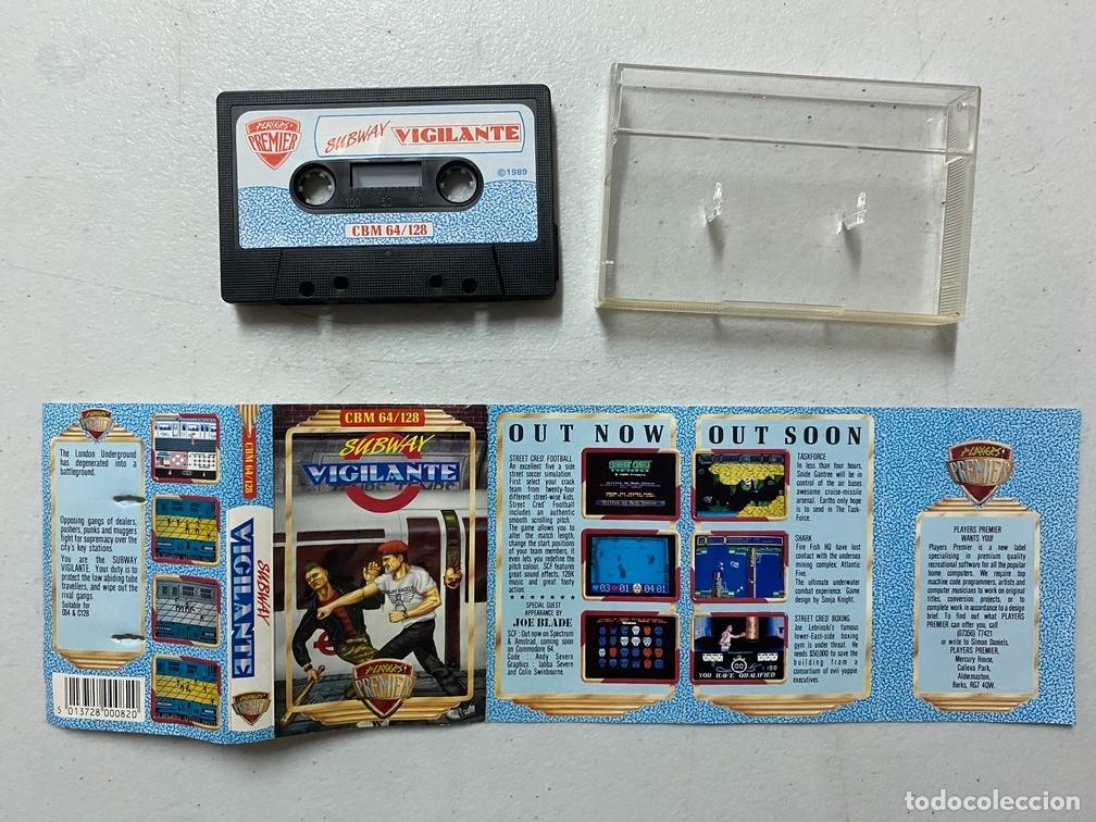 Videojuegos y consolas: SUBWAY VIGILANTE - VIDEOJUEGO COMMODORE 64 C-64 - Foto 3