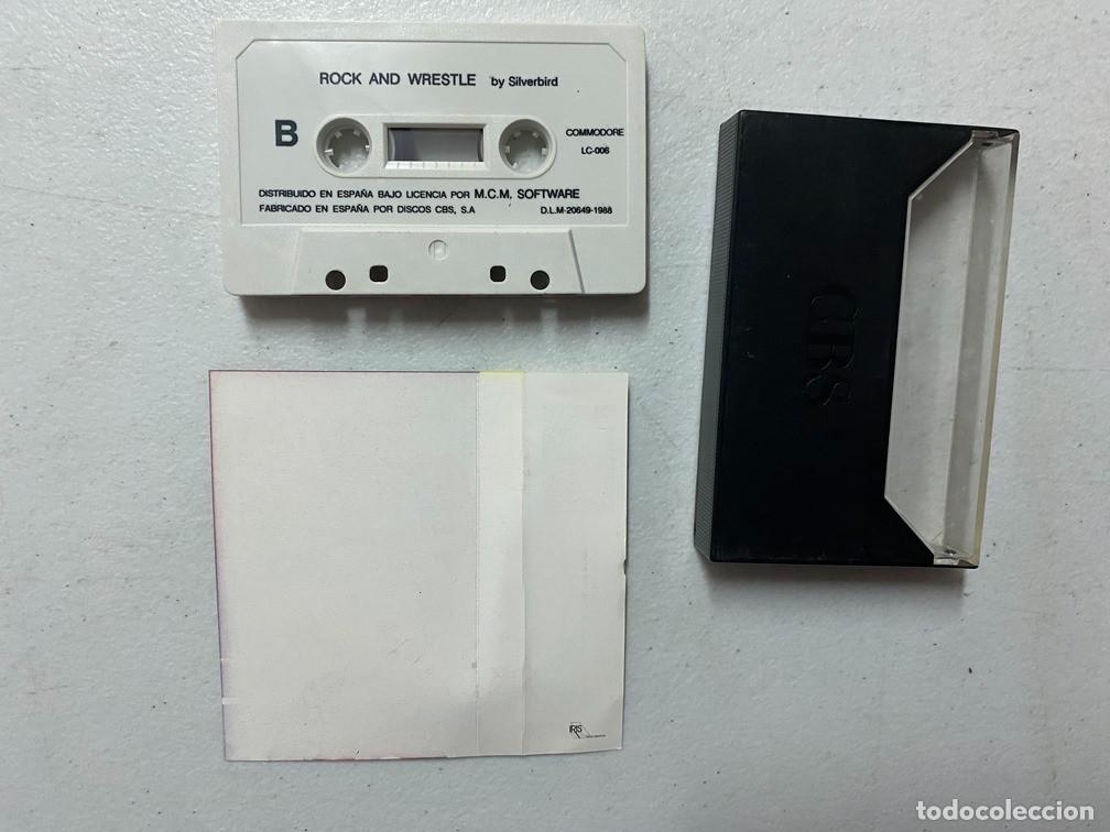 Videojuegos y consolas: ROCK & WRESTLE - VIDEOJUEGO COMMODORE 64 C-64 - Foto 3