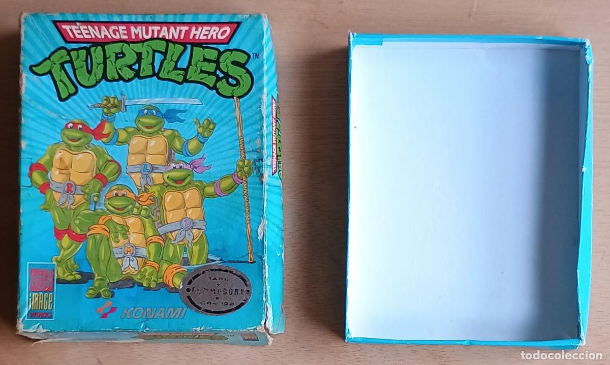 Videojuegos y consolas: Tortugas Ninja / Juego Commodore Cinta / Espa&ntilde;ol / Konami Mirrorsoft MCM 1990 - Foto 3