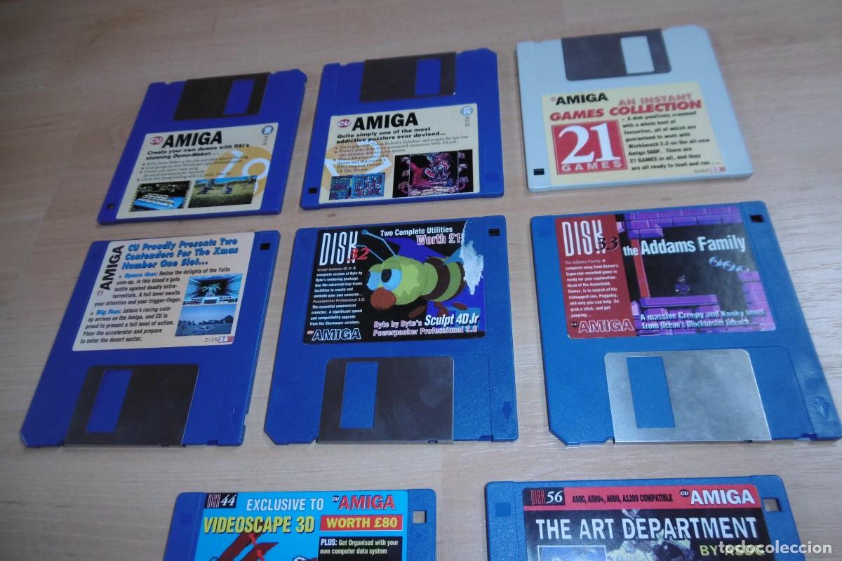 Videojuegos y consolas: LOTE DE 8 DISCOS COMMODORE CU AMIGA - Foto 3