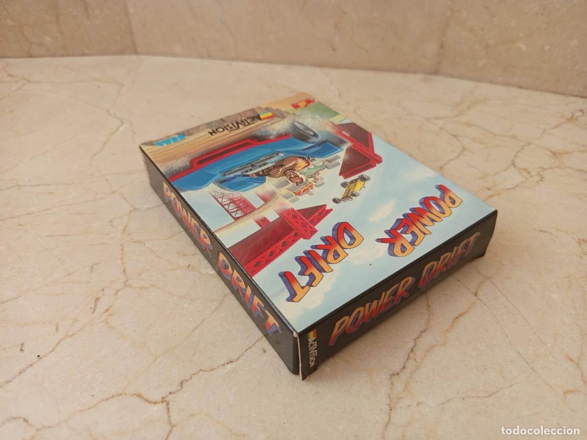 Videojuegos y consolas: Antiguo juego Power Drift para Commodore. Nuevo - Foto 3