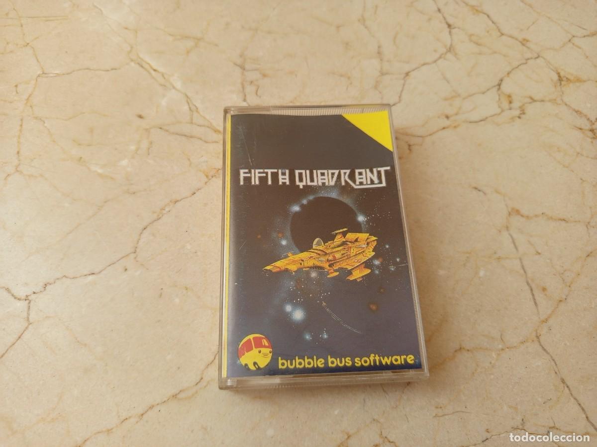 Videojuegos y consolas: Antiguo juego Fifth Quadrant para Commodore. Perfecto estado - Foto 1