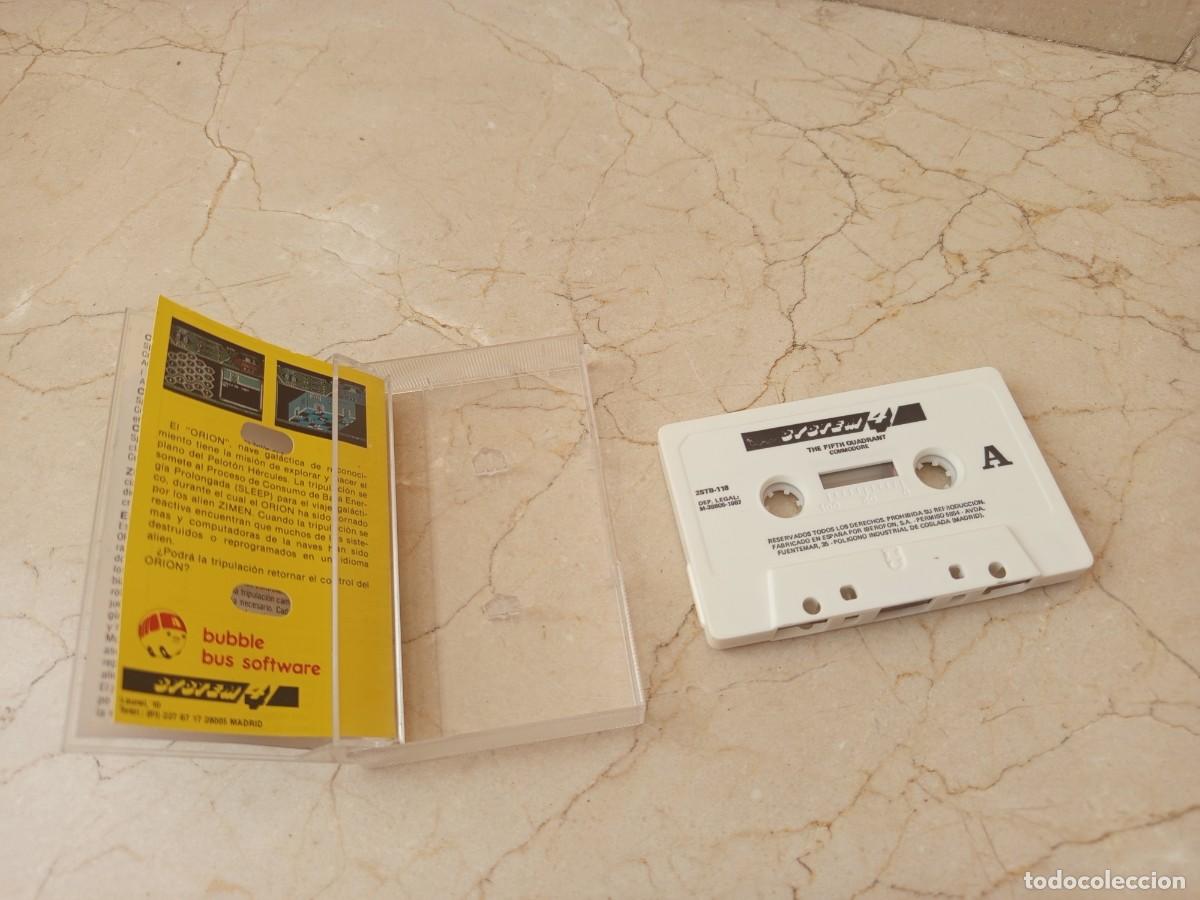 Videojuegos y consolas: Antiguo juego Fifth Quadrant para Commodore. Perfecto estado - Foto 3