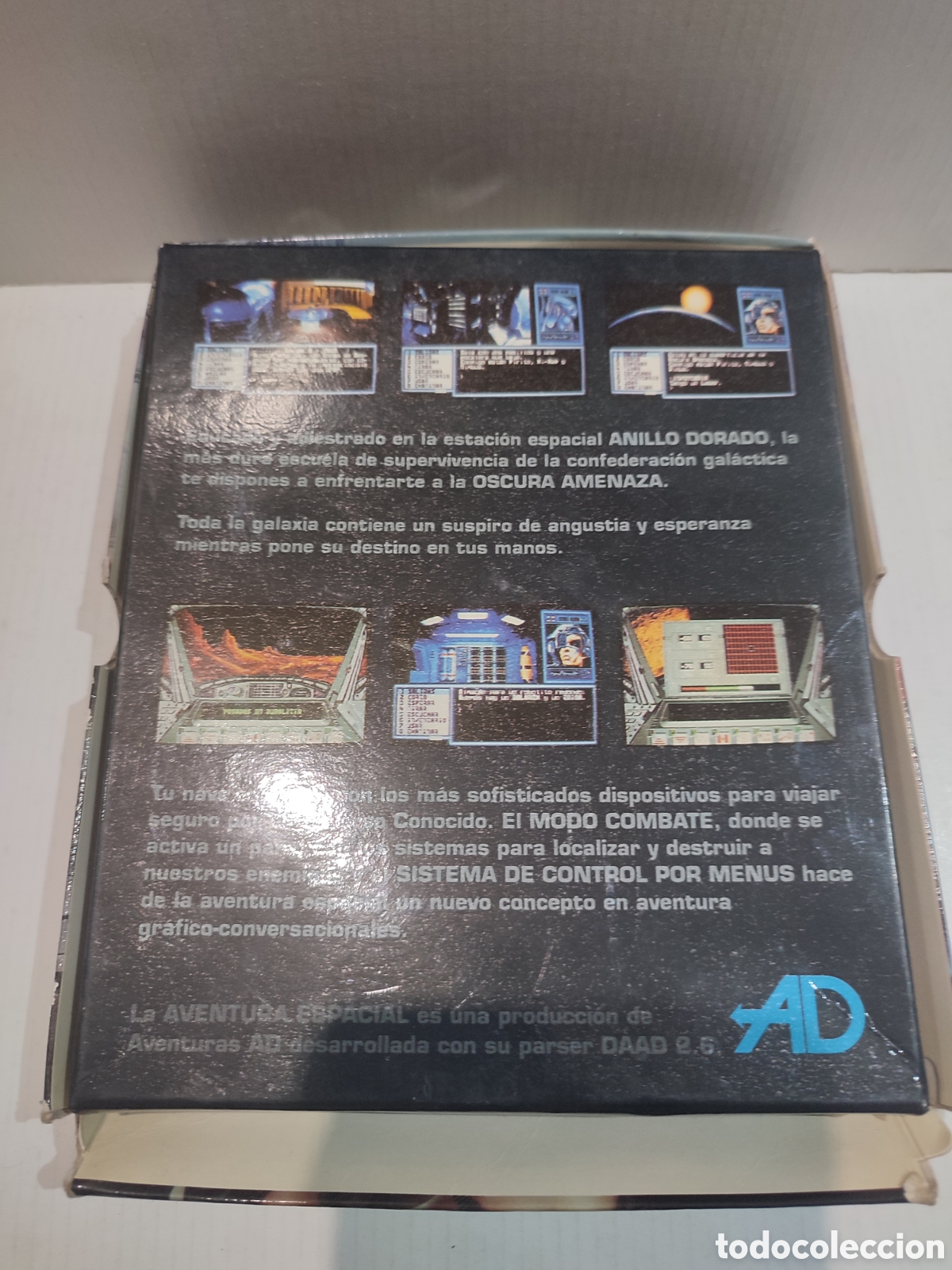 Videojuegos y consolas: La aventura espacial commodore 64 AD Dinamic - Foto 2